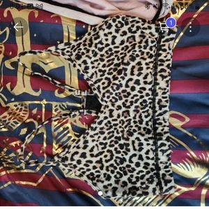Zyia leopard sports bra
